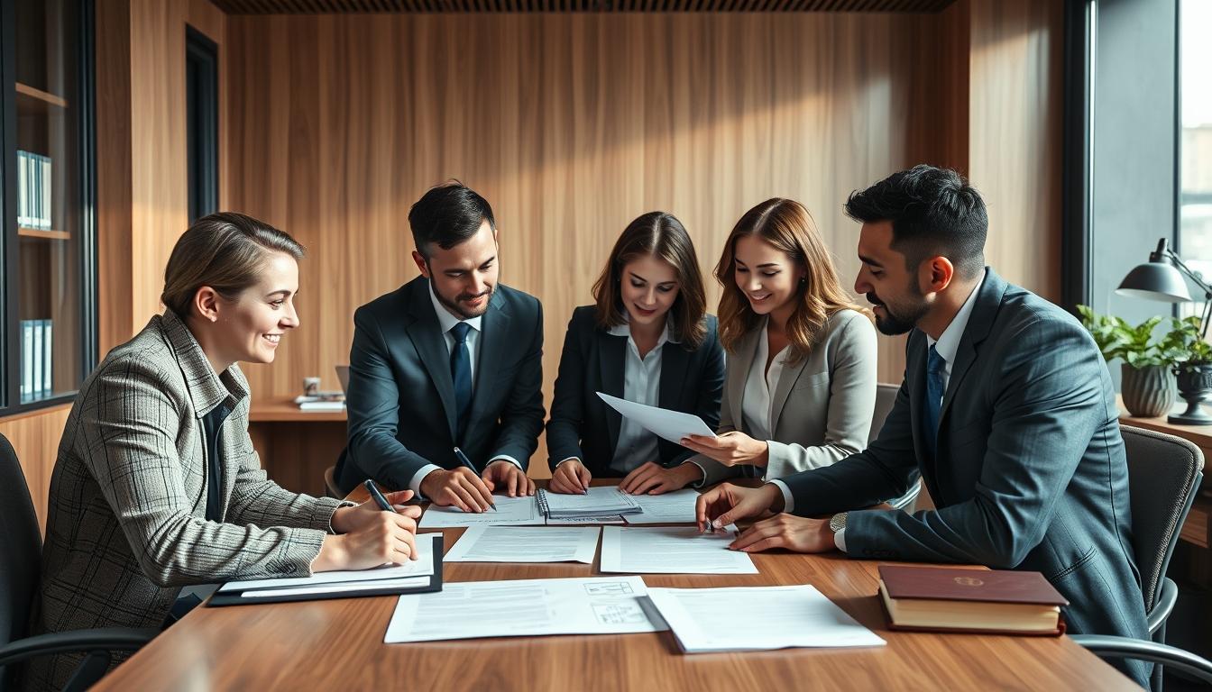 Business contract documents